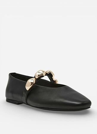 Steve Madden Siyah Kadın Babet POPPIN