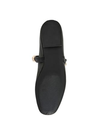 Steve Madden Siyah Kadın Deri Babet