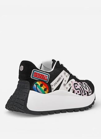 Steve Madden Siyah Kadın Sneaker SUPERCAMPO-P