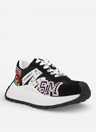 Steve Madden Siyah Kadın Sneaker SUPERCAMPO-P