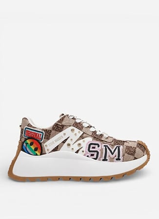 Steve Madden Çok Renkli Kadın Sneaker SUPERCAMPO-P BROWN