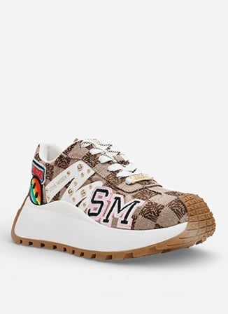 Steve Madden Çok Renkli Kadın Sneaker SUPERCAMPO-P BROWN