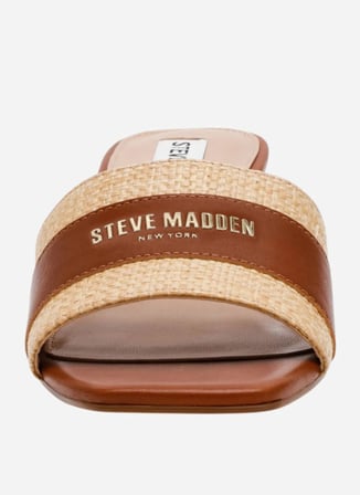 Steve Madden Taba Topuklu Terlik KNOXVILLE COGNAC