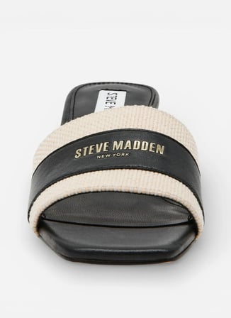 Steve Madden Siyah Topuklu Terlik KNOXVILLE