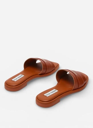 Steve Madden Taba Kadın Terlik ASHTEN COGNAC LEA