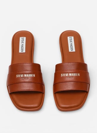 Steve Madden Taba Kadın Terlik ASHTEN COGNAC LEA