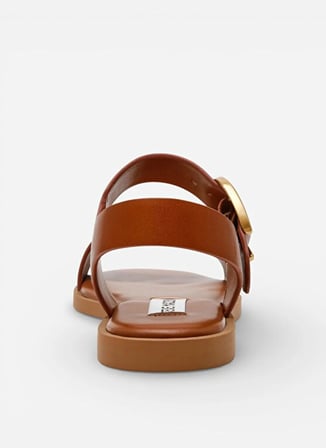 Steve Madden Taba Kadın Sandalet RESORTS COGNAC