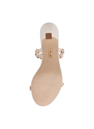 Steve Madden Bej - Altın Kadın Terlik ANNIKA NAT RAFFIA