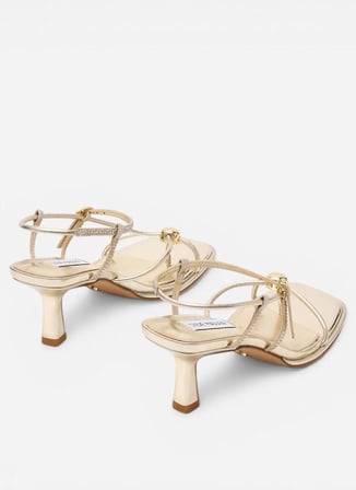 Steve Madden Altın Kadın Topuklu Ayakkabı JACKPOTS-R