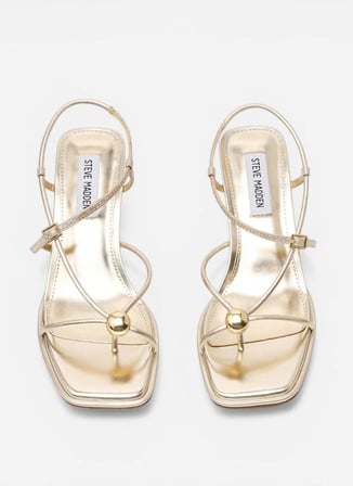 Steve Madden Altın Kadın Topuklu Ayakkabı JACKPOTS-R