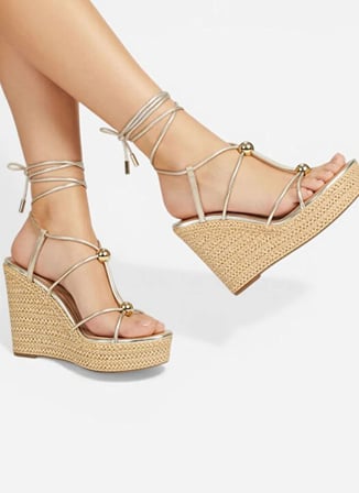 Steve Madden Altın Kadın Topuklu Ayakkabı TULYM-R