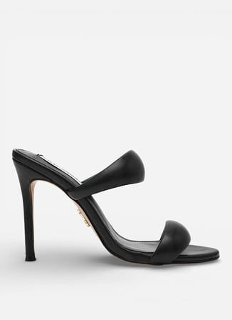 Steve Madden Topuklu Terlik Siyah SATURN-CN