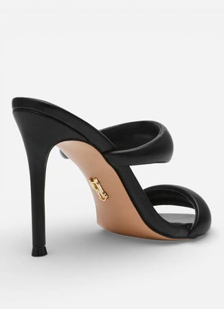 Steve Madden Topuklu Terlik Siyah SATURN-CN