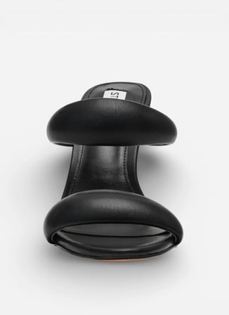 Steve Madden Topuklu Terlik Siyah SATURN-CN