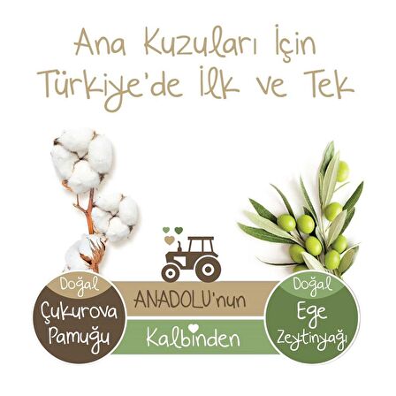 Baby Turco Doğadan Bebek Bezi 2 Beden 3-6 Kg 336'lı 