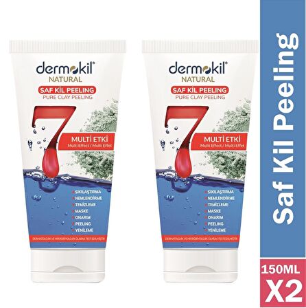 Dermokil Natural Saf 7 Etkili Bakım Kürü 150 ML X 2 Adet