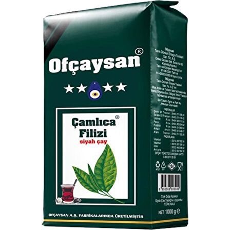 Ofçay Çamlıca Filiz Çayı 3 x 1 Kg