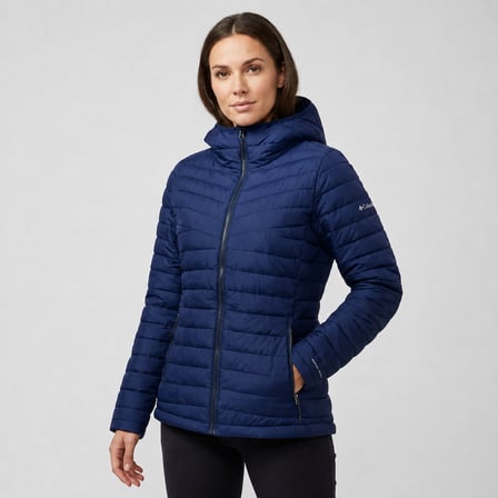 Columbia White Out FS 1.0 Hooded Omni-Heat Kadın Mont XK2826-464