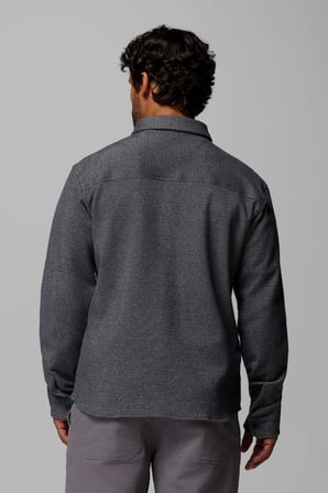 AM8716 TWILL RIVER LS KNIT SHIRT