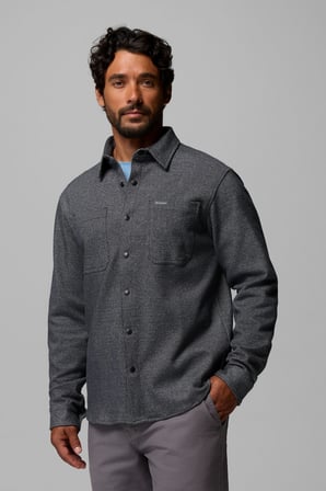 AM8716 TWILL RIVER LS KNIT SHIRT