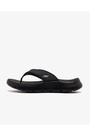 SKECHERS GO WALK FLEX SANDAL SİYAH TERLİK 229214 BBK