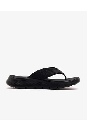 SKECHERS GO WALK FLEX SANDAL SİYAH TERLİK 229214 BBK