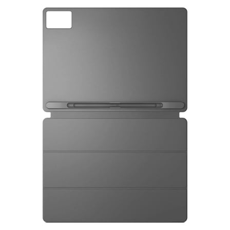 Lenovo Idea Tab Plus ile Uyumlu Folio Luna Gri Tablet Kılıfı (ZG38C07423)