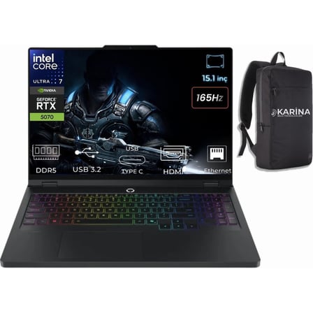Lenovo Legion 5 15IAX10 Intel Core Ultra 7 255HX 83F0008BTR-K039 32GB 4tb Rtx 5070 8gb W11PRO 15.1" Wqxga (2560X1600) OLED 165Hz 115W Taşınabilir Bilgisayar
