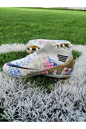 Air Laliga çocuk krampon prof futbol ayakkabısı halı saha ayakkabısı çoraplı krampon yetişkin