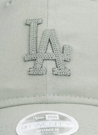 New Era 60856288 WMNS MIDI LINEN 9TWENTY LO Gri Nakışlı Kadın Şapka