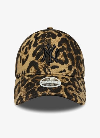 New Era 60856260 WMNS LEOPARD 9TWENTY NEYYA Kahverengi Leopar desenli Kadın Şapka