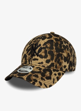 New Era 60856260 WMNS LEOPARD 9TWENTY NEYYA Kahverengi Leopar desenli Kadın Şapka