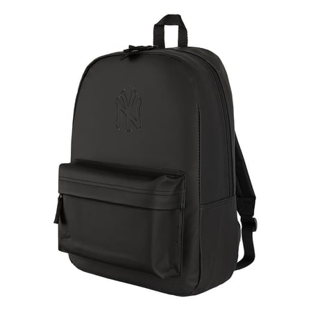 NY Yankees Mat Deri Siyah Sırt Çantası 60856127