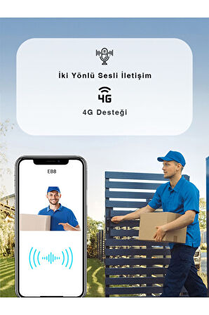 Eb8 4g Bataryalı Pt Kamera – Sım Kartlı Güvenlik Kamerası, Gece Görüşlü | Fynix Teknoloji