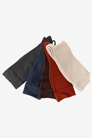 Pamuklu 5'li Soket Çorap