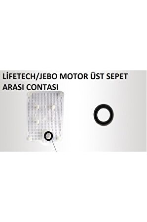 Lifetech 835/838/839 PERVANE KAPAĞI İLE ÜST SEPET ARASI CONTA