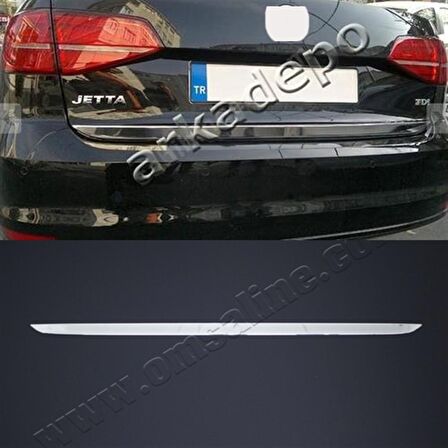 Markadan VW Jetta Krom Bagaj Alt Çıta 2015 Sonrası Paslanmaz Çelik