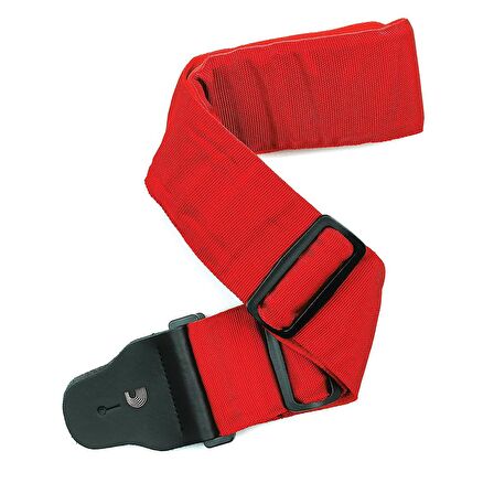 Planet Waves Woven Padded Guitar Strap 74T001 Wide Red Gitar Askısı