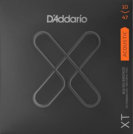D'Addario XTABR1047 Extra Light Set Akustik Gitar Teli 10-47
