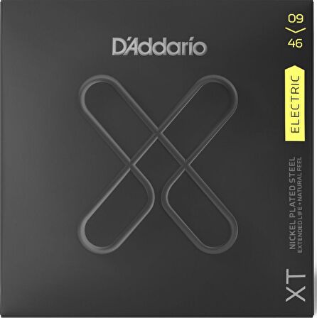 D'Addario XTE0946 Super Light Top/Regular Bottom Set Elektro Gitar Teli 09-46