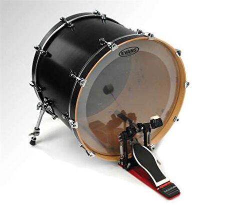 EQ4 Batter Clear 22 inch - BD22GB4 Bas Davul Derisi Şeffaf Tek Kat Ringli