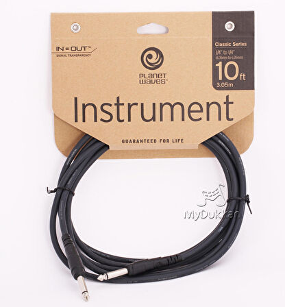 Planet Waves PW-CGT-10 3 Metre Enstrüman Kablosu (3,05 mt)