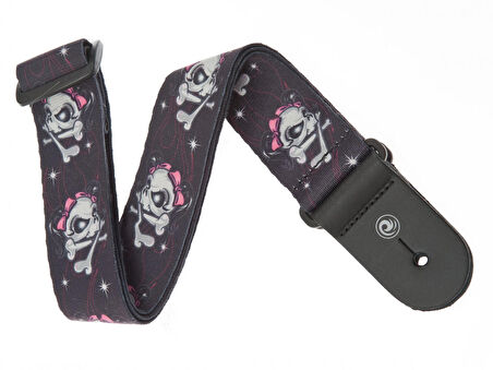 Planet Waves Lethal Threat Collection Dokuma 50LT03 - Miss Skull Gitar Askısı