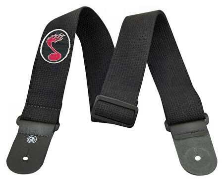 Planet Waves Coton Patch Straps 50CTP01 - Flaming Note Gitar Askısı