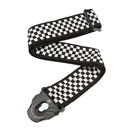 Planet Waves Planet Lock Straps Check Mate - 50PLC02 Kilitli Gitar Askısı