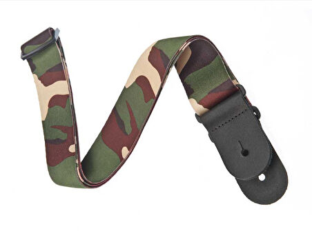 Planet Waves Sublimation Printed Polypropylene Guitar Straps 50H02 - Camouflage 2 Gitar Askısı