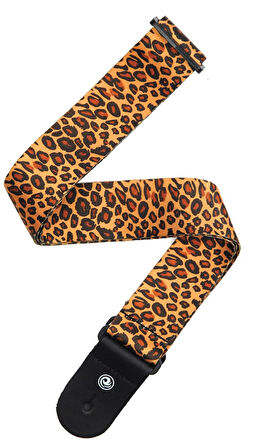 Planet Waves Sublimation Printed Polypropylene Guitar Straps 50H08 - Leopard Gitar Askısı
