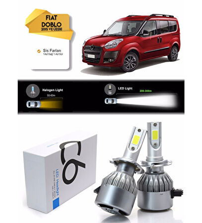 Fiat Doblo Sis Led Xenon Şimşek Etkili 2015 ve Üzeri