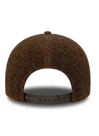 New Era 60915754 WINTER BORG 9FORTY NEYYAN Kahverengi Logo Baskılı Unisex Şapka