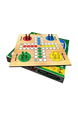 Ahşap Kızma Birader Kutu Oyunu Ludo Kızma Birader (33x33)